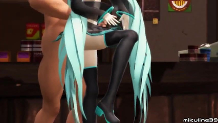 Hentai MMD - ミクのセックス こっち向いて、Baby (Mikuline39)